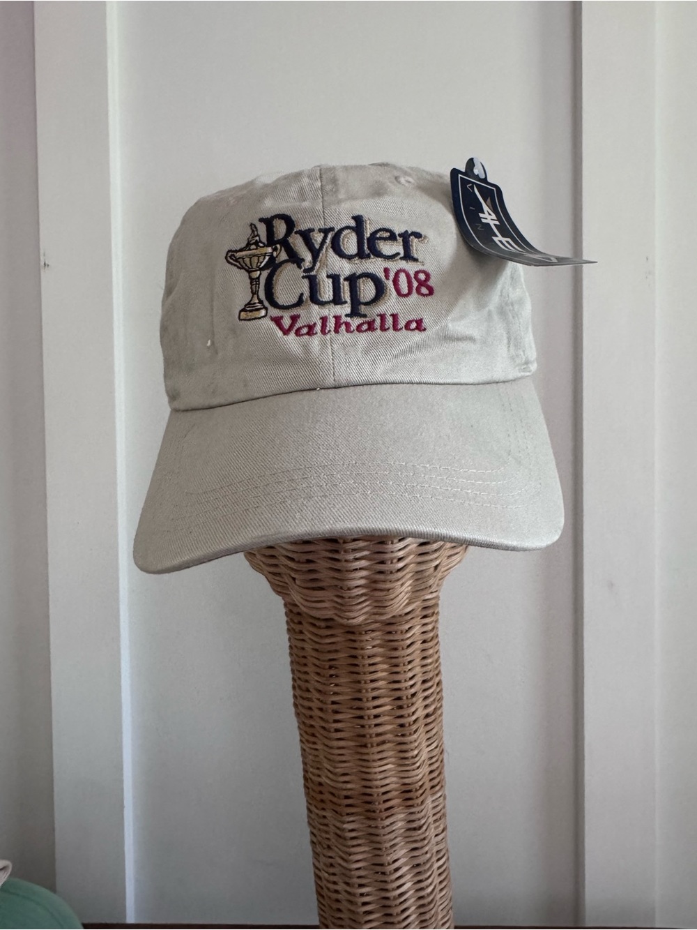Ryder Cup '08 Valhalla Embroidered Baseball Cap - Khaki
